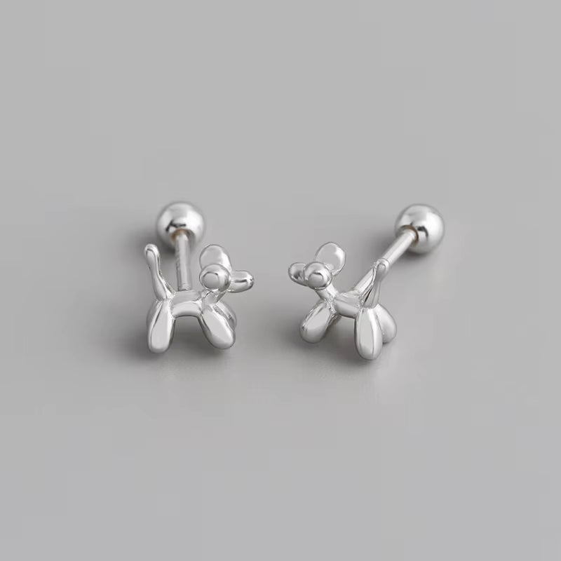 Balloon Dog Earrings