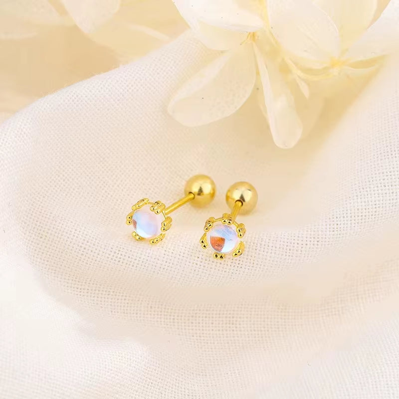 Heart Stud Earrings