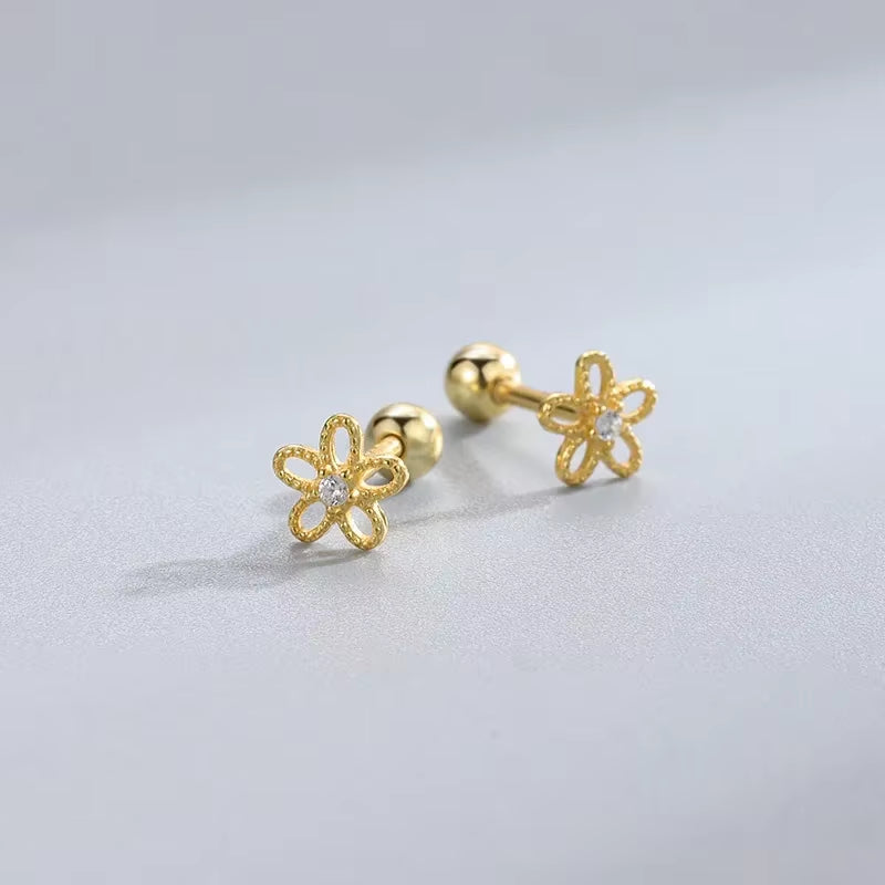 Heart Stud Earrings