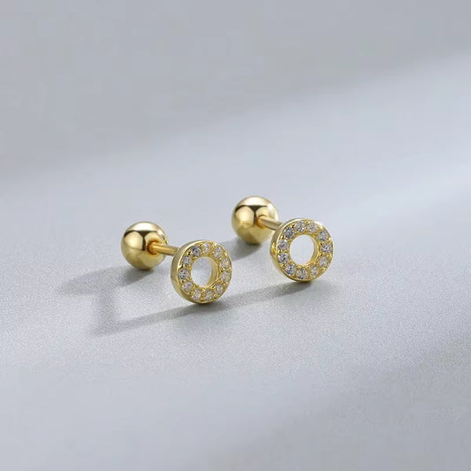 Heart Stud Earrings