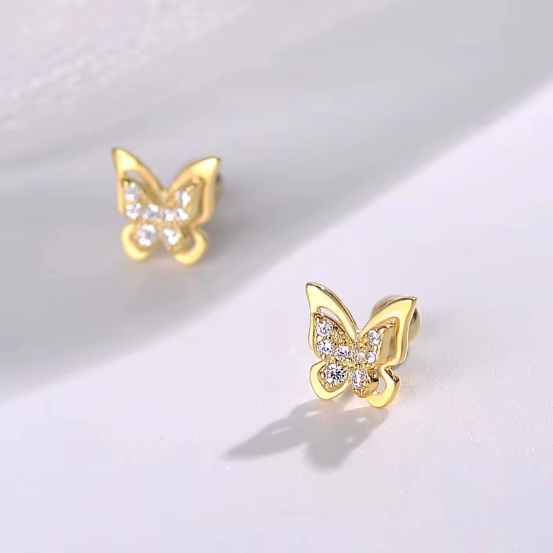 Heart Stud Earrings