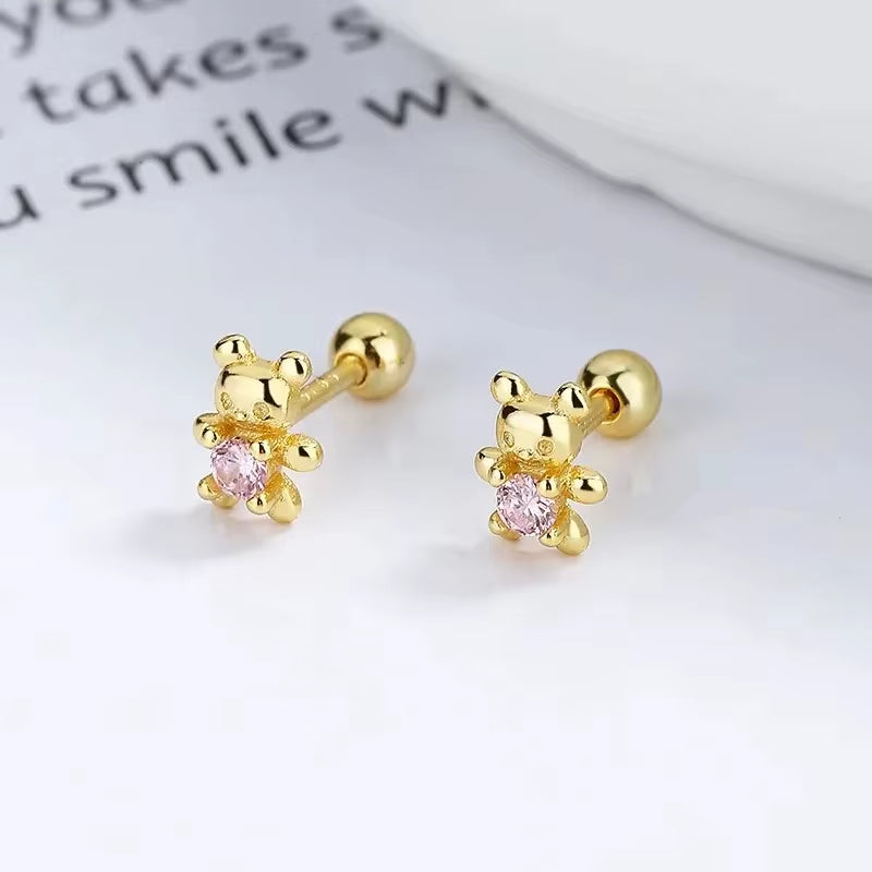 Heart Stud Earrings